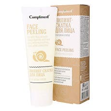 Пилинг-скатка  для лица Comliment SNAIL VITAL восстанавливающая с муцином улитки 80 мл