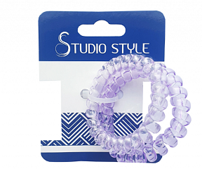 Резинка пружина для волос Studio style 2шт