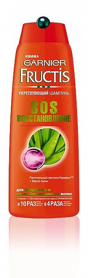 Шампунь FRUCTIS SOS Восстановление с керафилом и маслом амлы 250мл