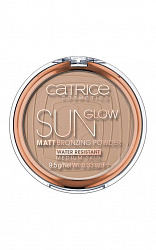 Пудра CATRICE компактная матирующая с эффектом загара Sun Glow Matt Bronzing Pow