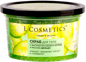 Скраб для тела L`Cosmetics Fresh and Splash 280г