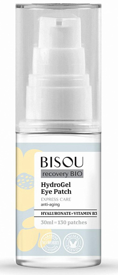 Гидрогелевые патчи BISOU Recovery BIO Экспресс-уход 30мл
