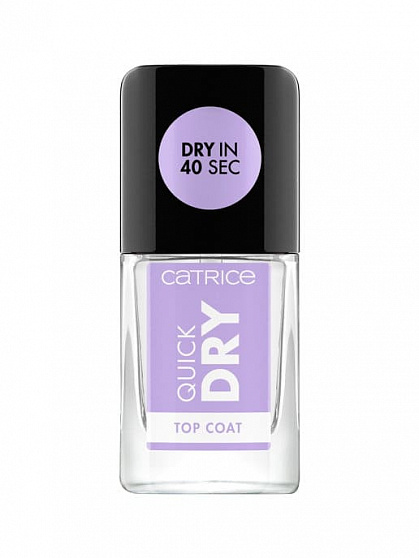 Сушка для ногтей и верхнее покрытие Catrice Quick Dry Top Coat