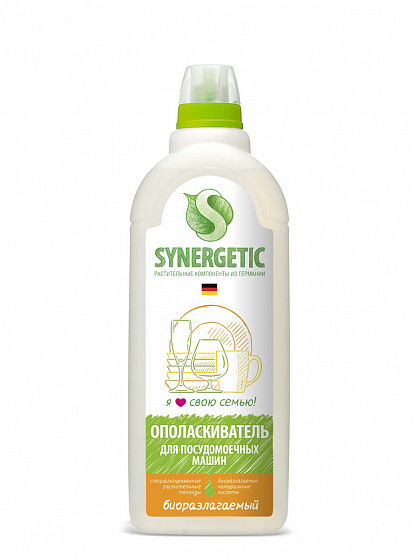 Ополаскиватель для посудомоечных машин Synergetic 750мл