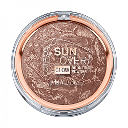 Пудра компактная Catrice Sun Lover Glow Bronzing Powder Бронзирующая с эффектом загара 010