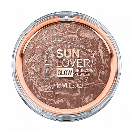 Пудра компактная Catrice Sun Lover Glow Bronzing Powder Бронзирующая с эффектом загара 010
