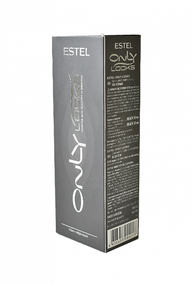 Краска для бровей и ресниц Estel Only looks черная