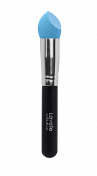 Спонж для макияжа Lavelle большой скошенный с ручкой