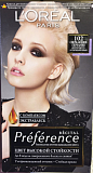 Краска для волос L'Oreal Paris Preference Ферия 102 Сверкающие переливы