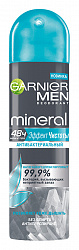 Дезодорант-антиперспирант спрей Garnier Mineral Men Эффект чистоты 150мл