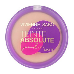 Пудра компактная для лица Vivienne Sabo Mattifying Pressed Powder Teinte Absolute Matte тон 04