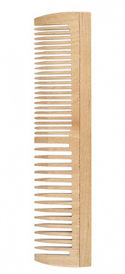 Расческа-гребень Lei деревянный комбинированный