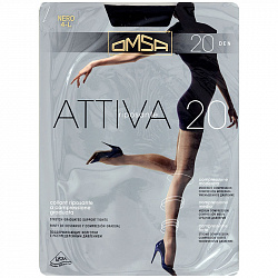 Колготки Omsa Attiva Nero 4 20den