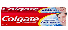 Зубная паста COLGATE Бережное отбеливание 100мл