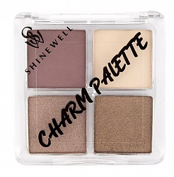 Тени для век Shinewell Charm Palette 4 цвета №2
