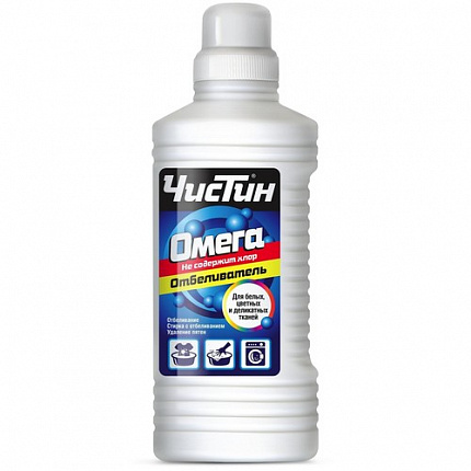 Отбеливатель Чистин Омега жидкий 950г