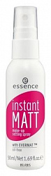 Спрей для фиксации макияжа ESSENCE Instant matt make-up