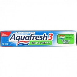 Зубная паста AQUAFRESH Мягко-мятная 50мл