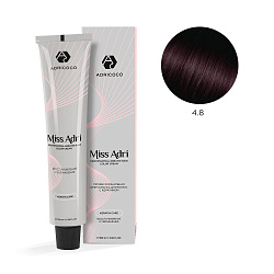 Крем-краска для волос Adricoco Miss Adri 4.8 Коричневый какао