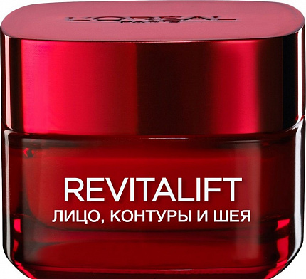 Крем для лица LOREAL Revitalift для контура лица и шеи 50мл