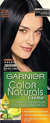 Крем-Краска для волос GARNIER Color Naturals 2.10 Иссиня черный