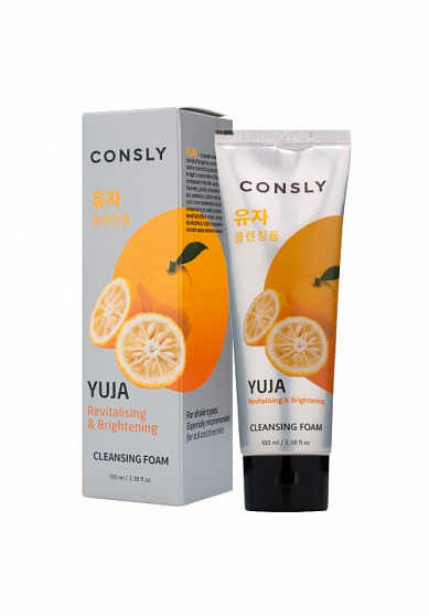 Пенка для умывания Consly Yuja 100мл