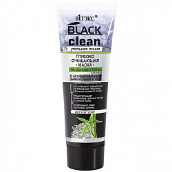Маска для лица Black Clean Глубоко очищающая на основе глины 75 мл