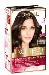 Краска для волос L'Oreal Paris Excellence Creme 300 Темно-каштан
