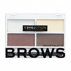 Набор для бровей Relove Revolution Brows Dark