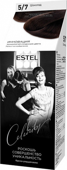Краска для волос ESTEL Celebrity Шоколад 5/7
