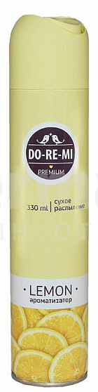 Освежитель воздуха До-ре-ми Премиум Лимон 330мл