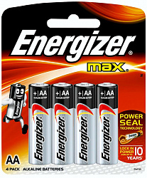 Батарейка ENERGIZER Max E91/AA BP 4шт