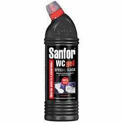Средство для уборки Sanfor WC Gel Special Black 750мл