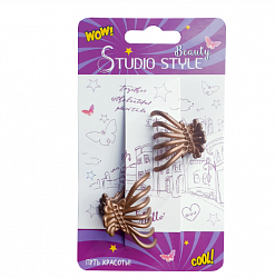 Крабики для волос Studio style кольцо 2шт