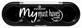 Палетка ESSENCE My must haves на 4шт для теней