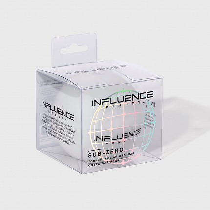 Тонизирующая ледяная сфера для лица Influence Beauty
