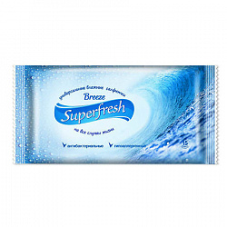 Влажные салфетки Superfresh микс 15 шт