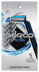 Станки одноразовые мужские Dorco TG-708-5P 5шт