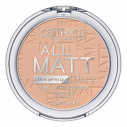 Пудра CATRICE All Matt Plus Shine Control Powder Sand Beige №025 10 г
