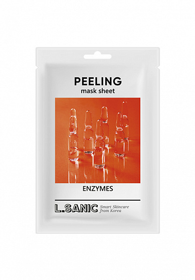 Маска тканевая для лица L.Sanic обновляющая с энзимами