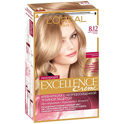 Краска для волос L'Oreal Paris Excellence Creme 8.12 Мистический