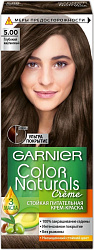 Крем-Краска для волос GARNIER Color Naturals 5.00 Глубокий каштановый