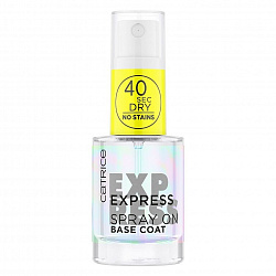 Спрей для ногтей и базовое покрытие Catrice Express Spray On Base Coat