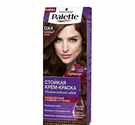 Краска-крем для волос PALETTE ICC GK4 Благородный каштан