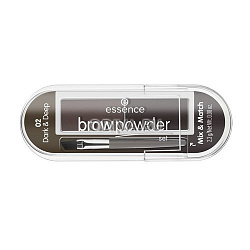 Тени для бровей ESSENCE Brow Powder Set т.02 для брюнеток