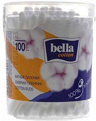 Ватные палочки Bella Cotton 100шт