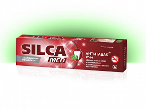Зубная паста SilcaMed Антитабак 130г