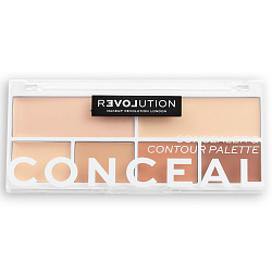 Палетка консилеров для лица Relove Revolution Conceal Light