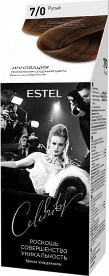Краска для волос ESTEL Celebrity Русый 7/0