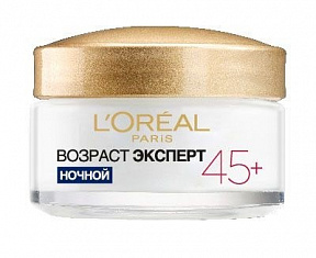 Крем для лица LOREAL Возраст эксперт 45+ ночной 50мл